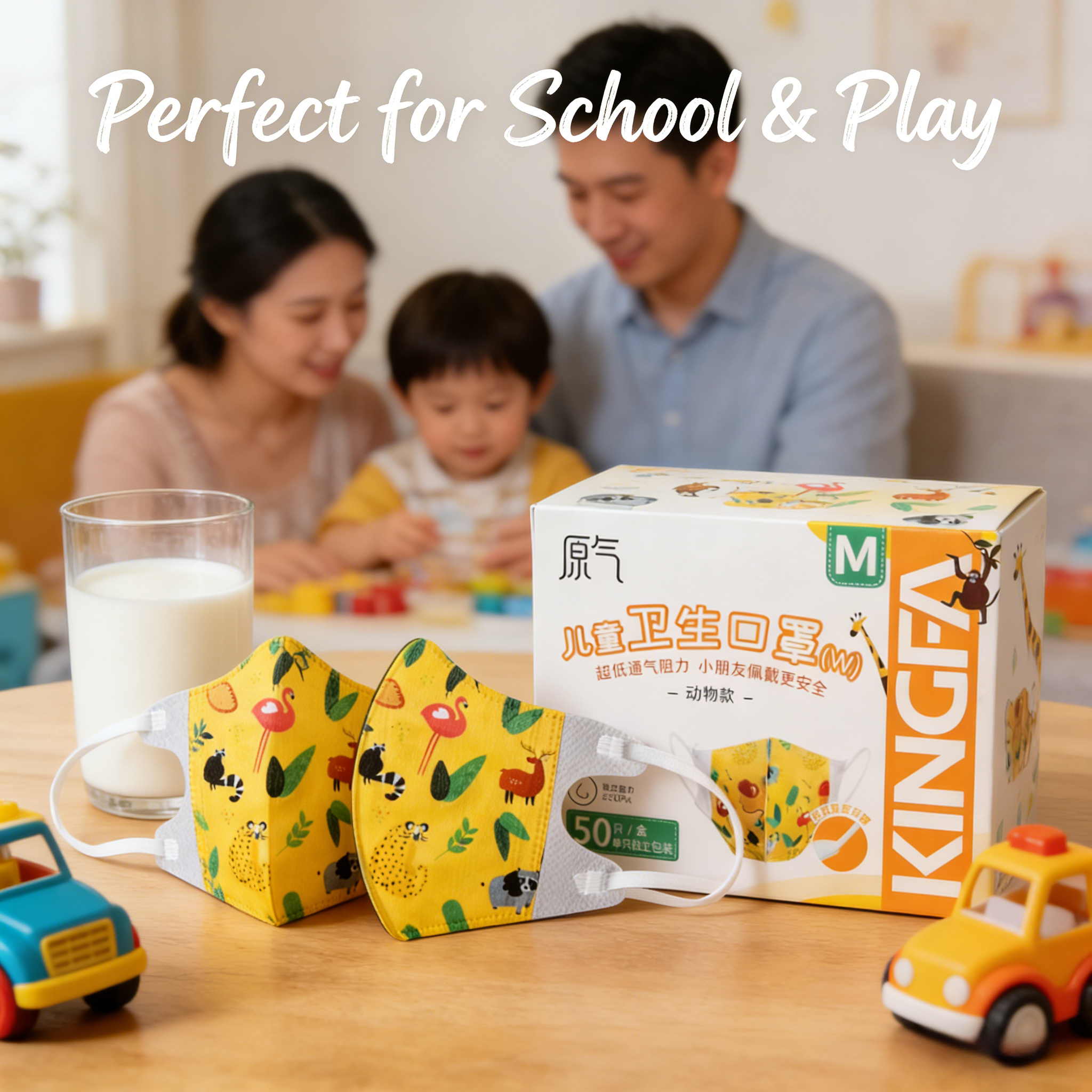 50-100pcs  Kids Face Mask FPP2 - Face Mask Storage Box incelemesi ve fiyatı