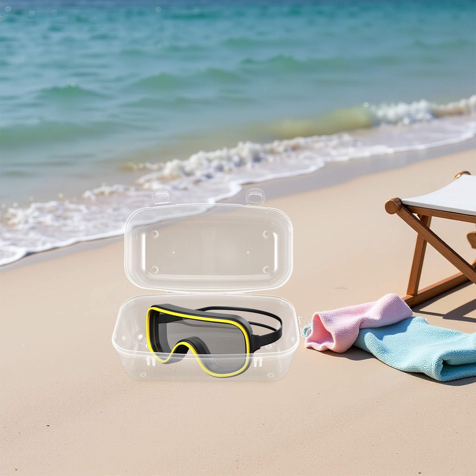 Diving Masks Case Portable Har - Mask Case Hard Shell incelemesi ve fiyatı