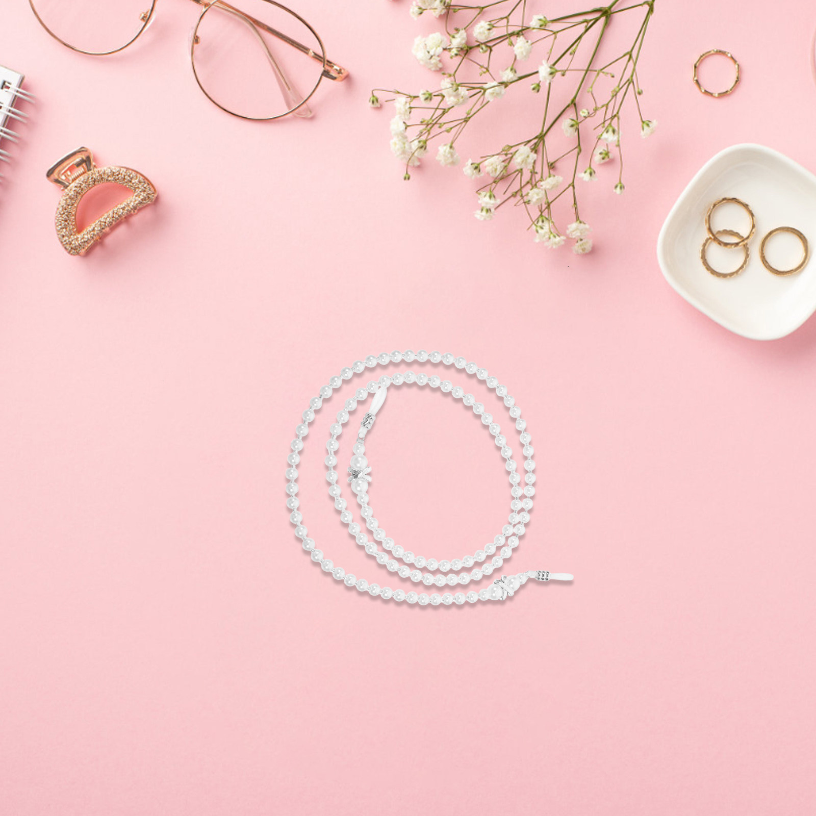 Pearl Eyeglass Cord Stylish Be - Mask Chain Holder incelemesi ve fiyatı
