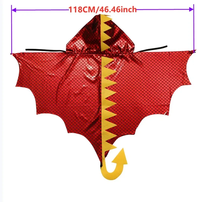 Child Green Dinosaur Cloak wit - Kids Face Mask incelemesi ve fiyatı