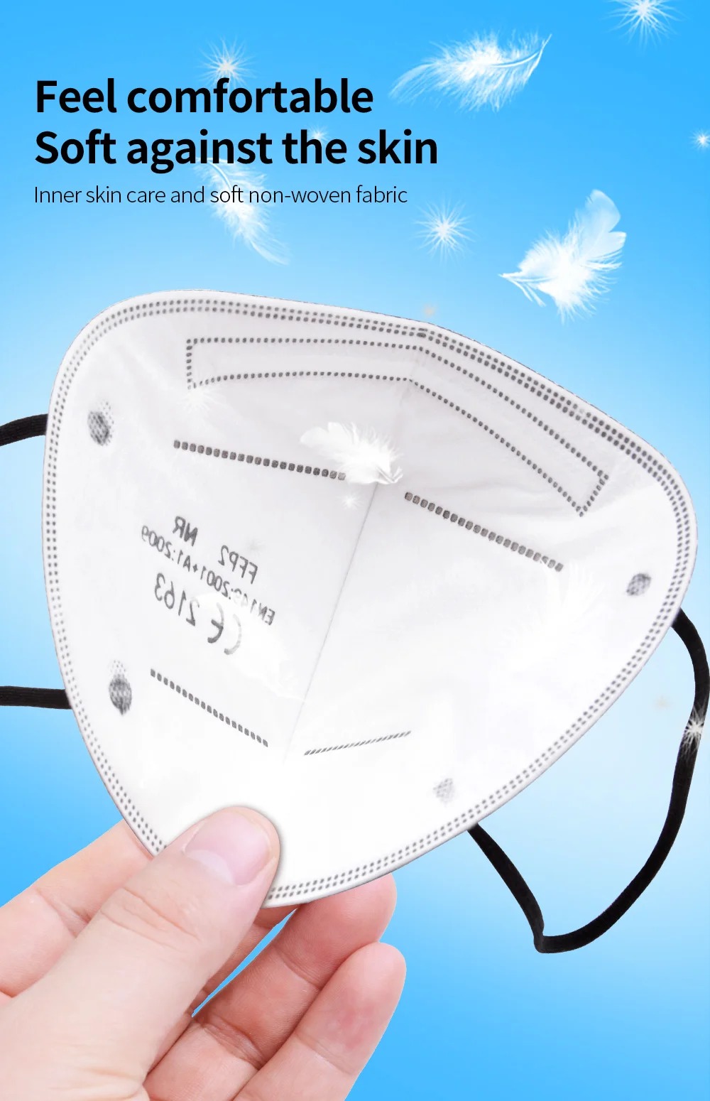 5Layer FFP2 Masks CE Approve K - Black Face Mask Pack incelemesi ve fiyatı