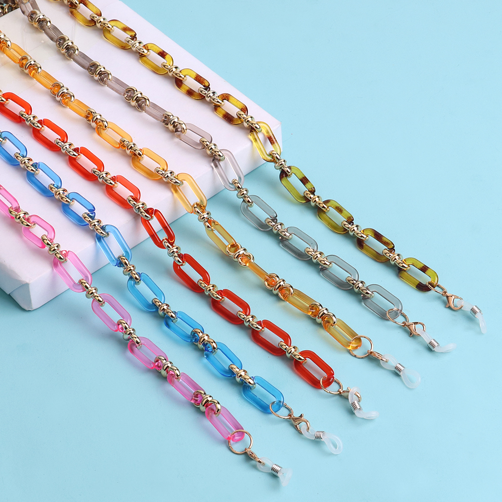 Colorful Transparent Link Acry - Mask Chain Holder incelemesi ve fiyatı