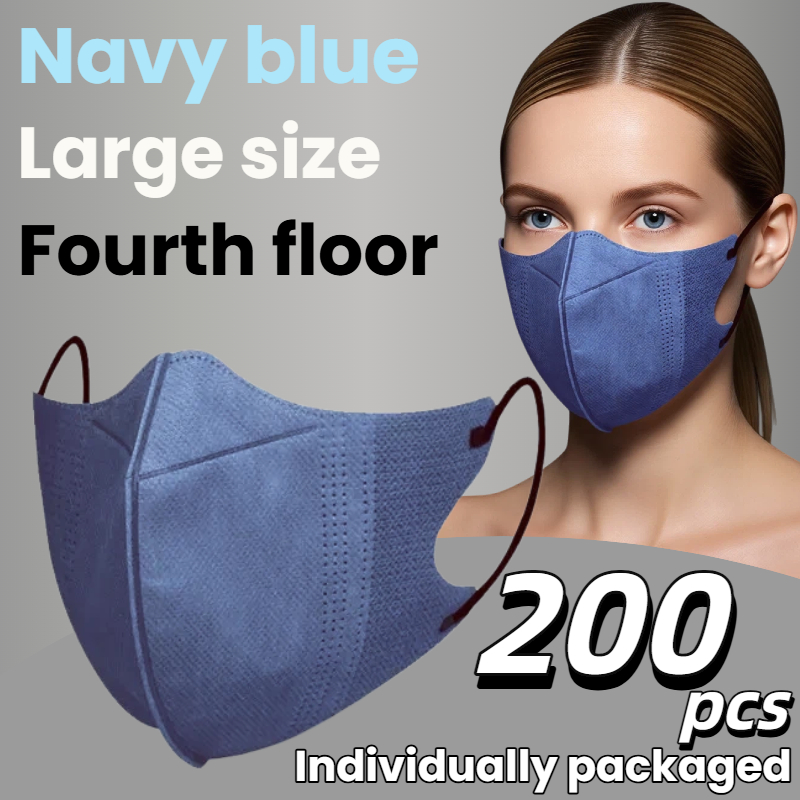 200Pcs/3D Three-Dimensional Da - Disposable Mask Blue incelemesi ve fiyatı