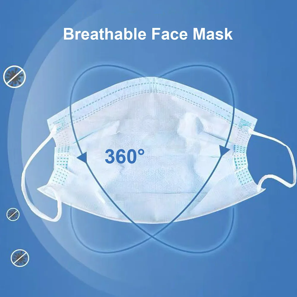 100/200pcs Nipah Virus Persona - Disposable Surgical Mask incelemesi ve fiyatı