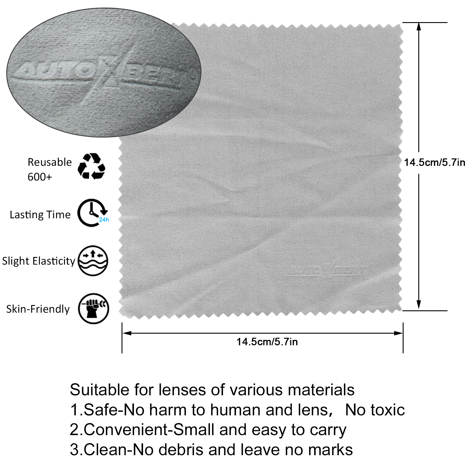 Reusable Anti-Fog Lens Wipes A - Anti Pollution Mask incelemesi ve fiyatı