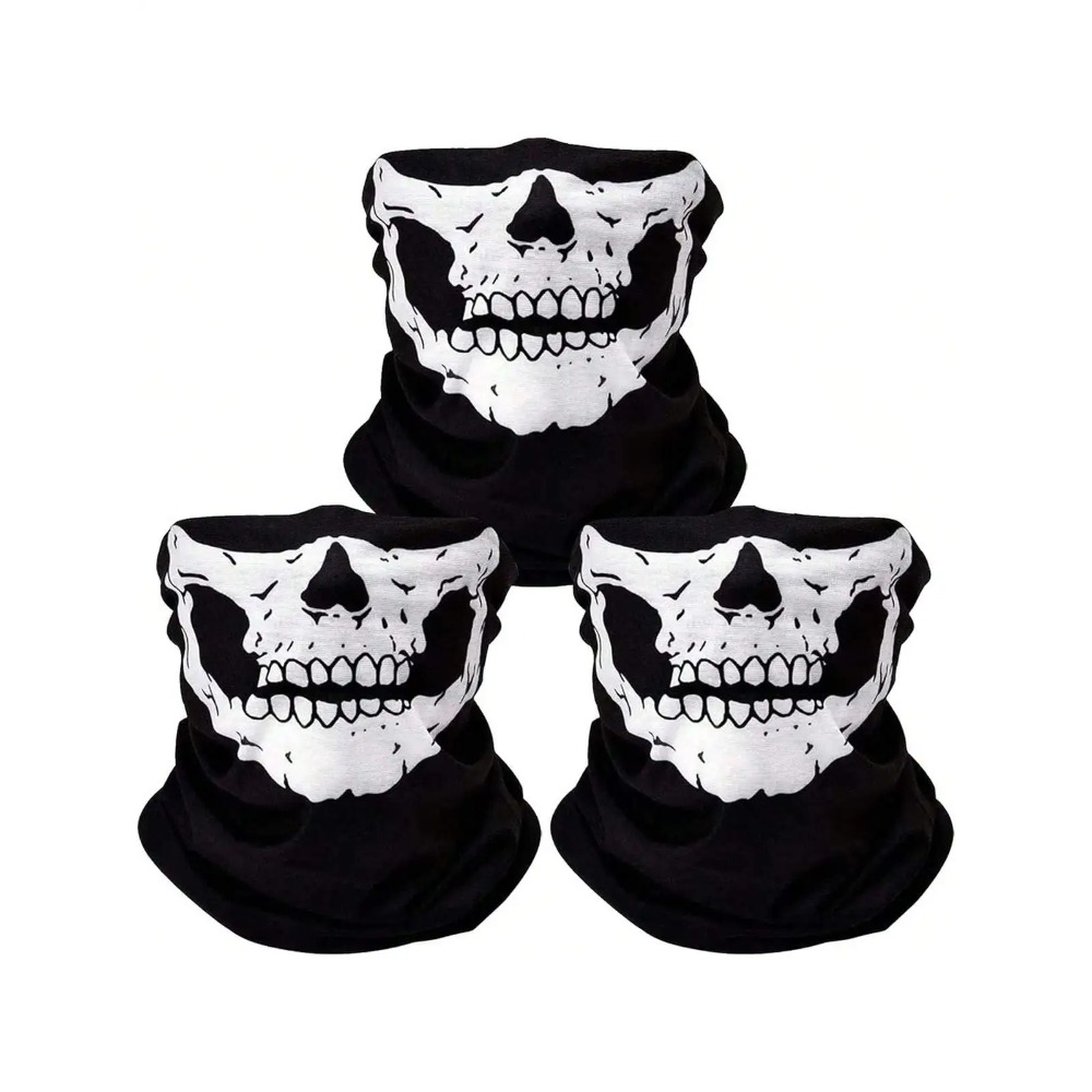 10pcs Skull Seamless Windproof - Sports Mask Breathable incelemesi ve fiyatı