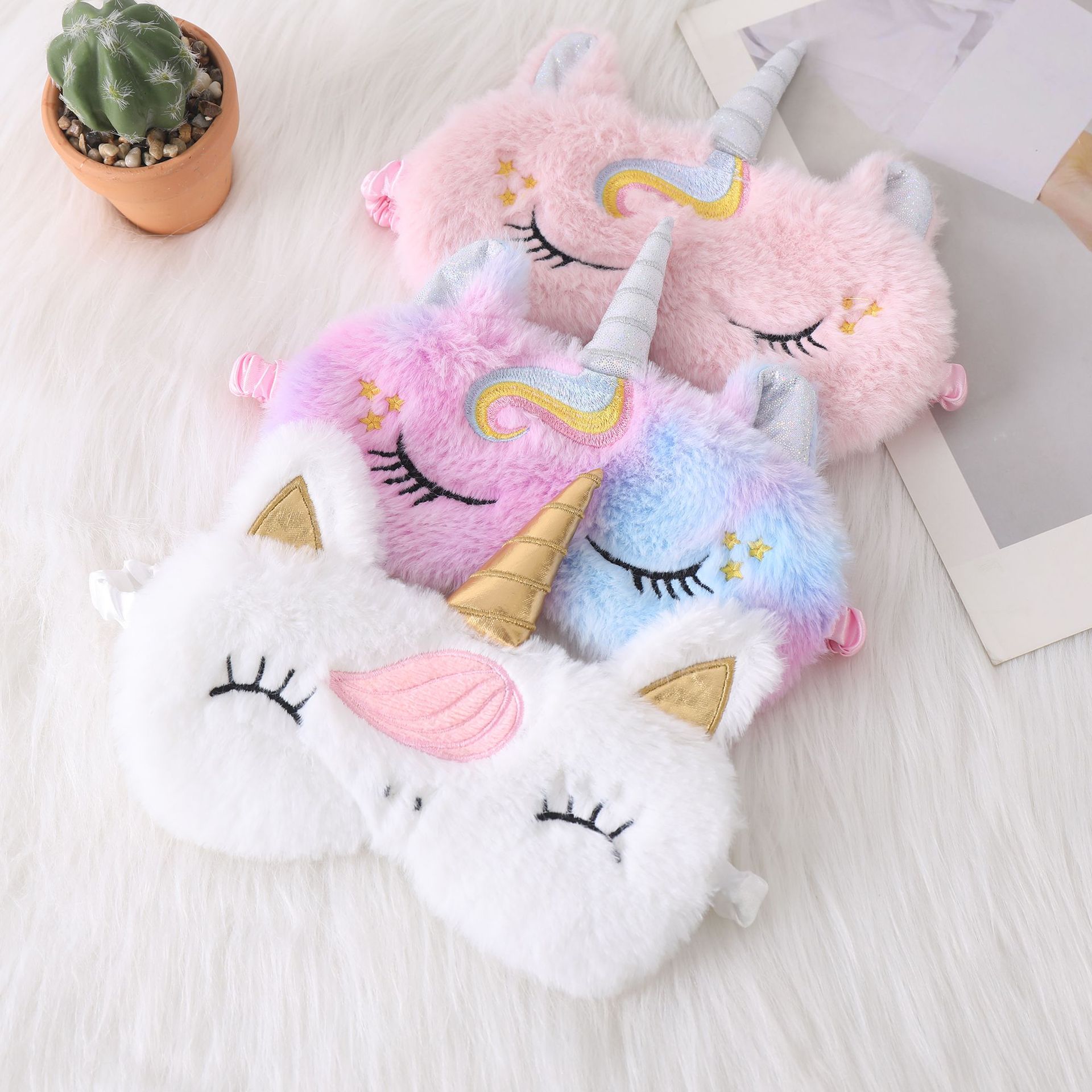 Soft Plush Sleeping Eye Masks  - Kids Face Mask incelemesi ve fiyatı