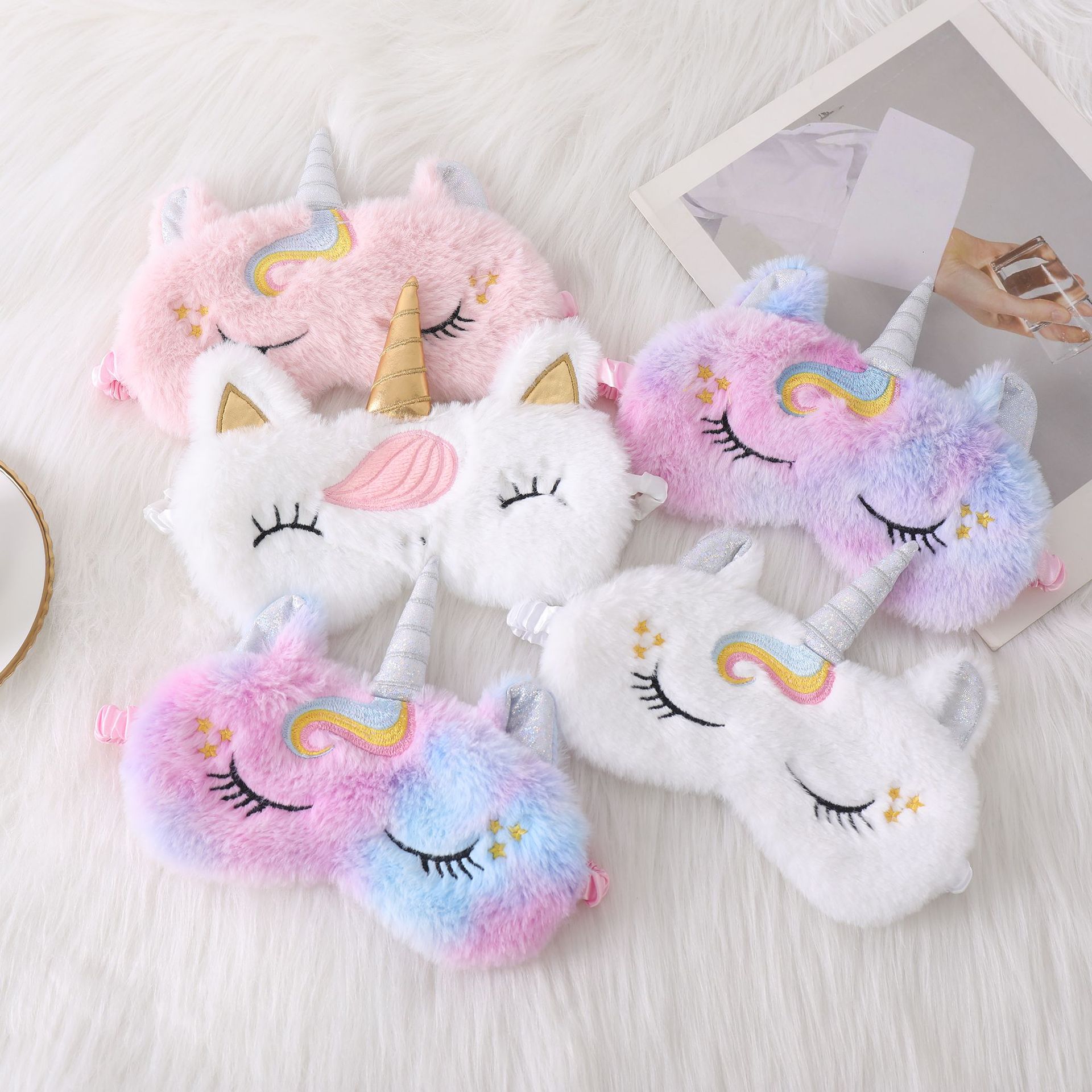 Soft Plush Sleeping Eye Masks  - Kids Face Mask incelemesi ve fiyatı