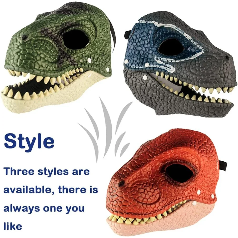 Halloween Dinosaur Mask Horror - Kids Face Mask incelemesi ve fiyatı