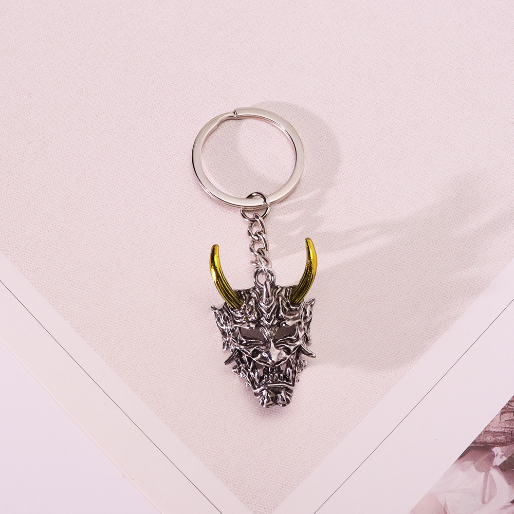 1 piece samurai keychain Japan - Mask Chain Holder incelemesi ve fiyatı