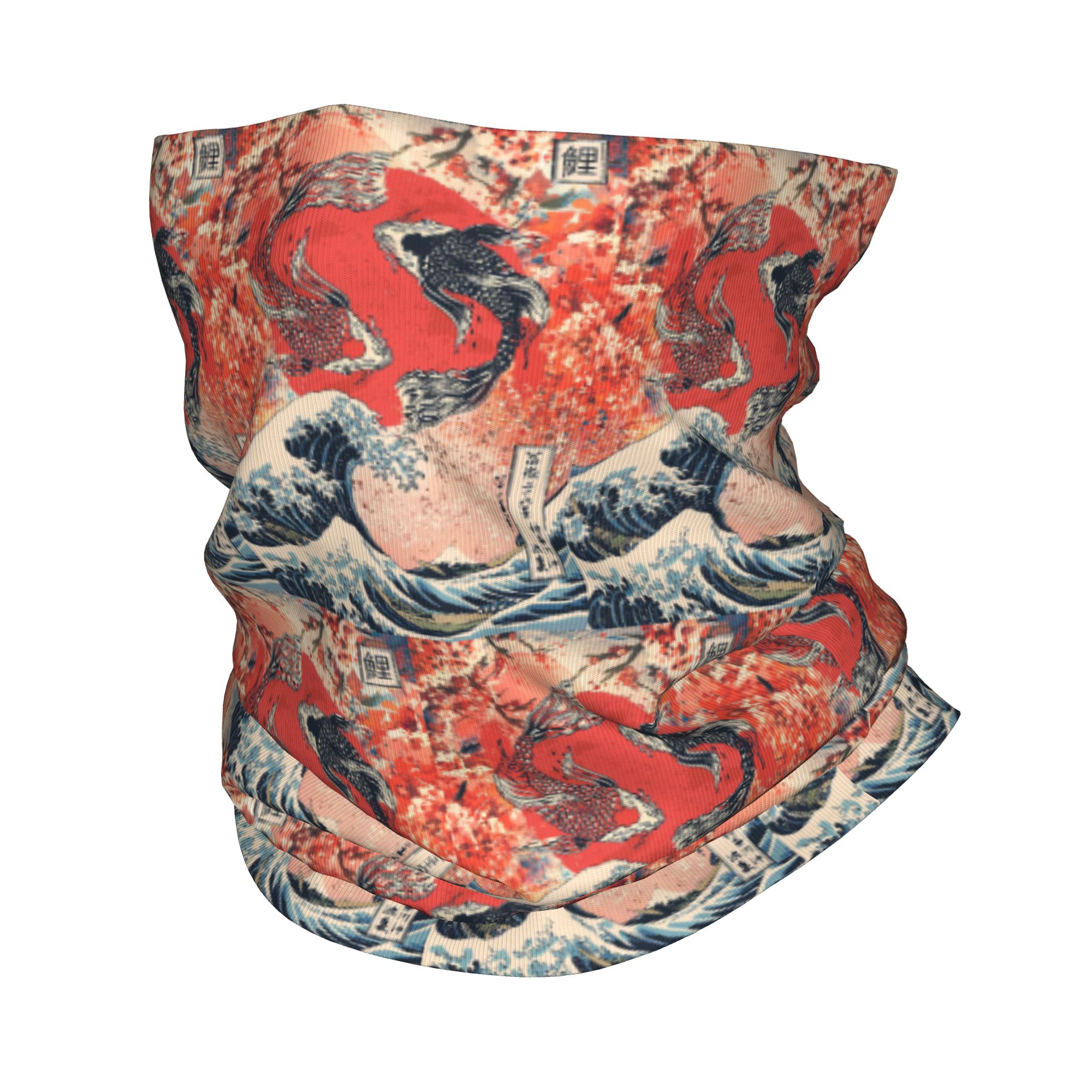 Koi Fish and Great Wave off Ka - Sports Mask Breathable incelemesi ve fiyatı