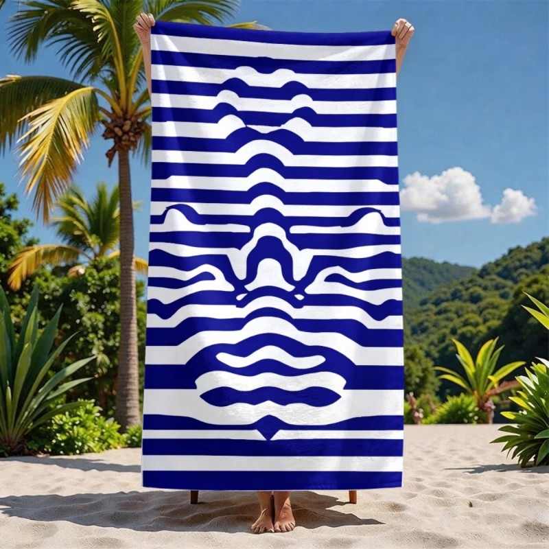 Large Abstract Striped Face Be - Cloth Face Mask Washable incelemesi ve fiyatı