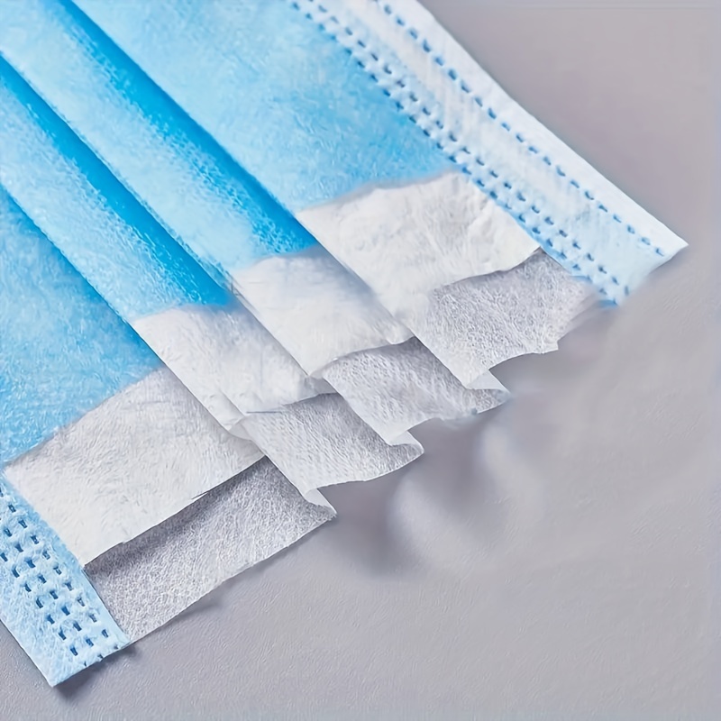 200Pcs Thickened Blue Disposab - Disposable Mask Blue incelemesi ve fiyatı