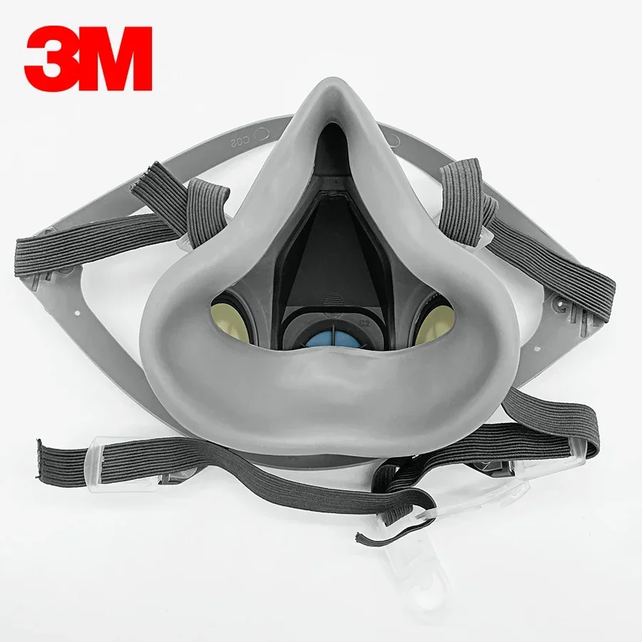 15p 3M 6200 Gas Mask for Spray - Dust Mask Construction incelemesi ve fiyatı