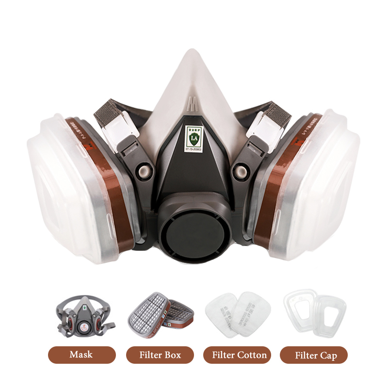 Half Face 6200 Dust Gas Mask C - Dust Mask Construction incelemesi ve fiyatı