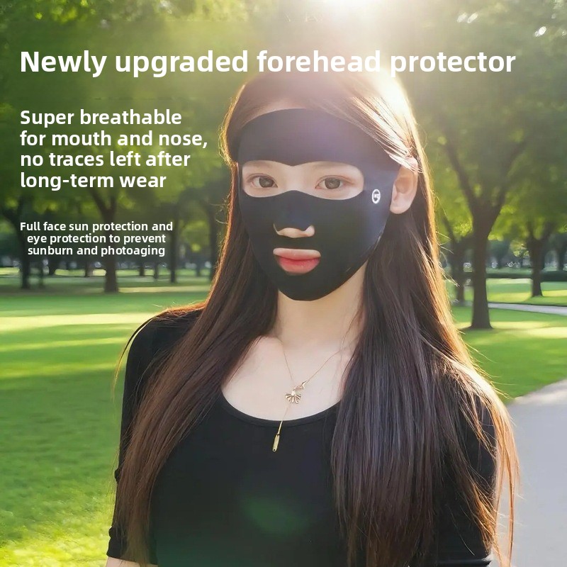 Summer Full Face Sunscreen Mas - Sports Mask Breathable incelemesi ve fiyatı
