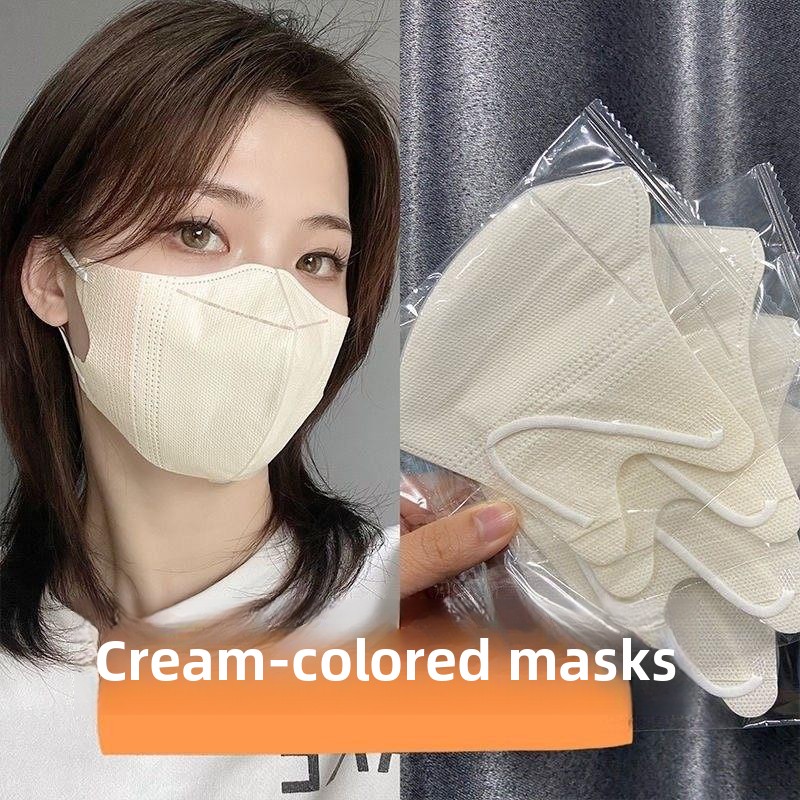 Milk White Breathable Thin Ste - Disposable Surgical Mask incelemesi ve fiyatı