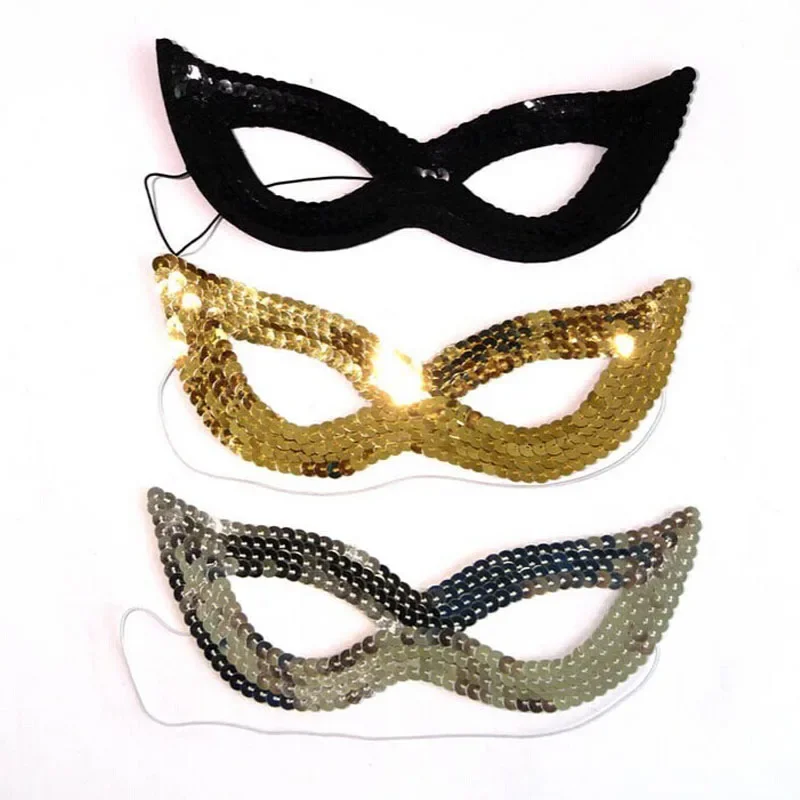 Women Girl Sequins Sexy Fox Ca - Respirator Half Face incelemesi ve fiyatı