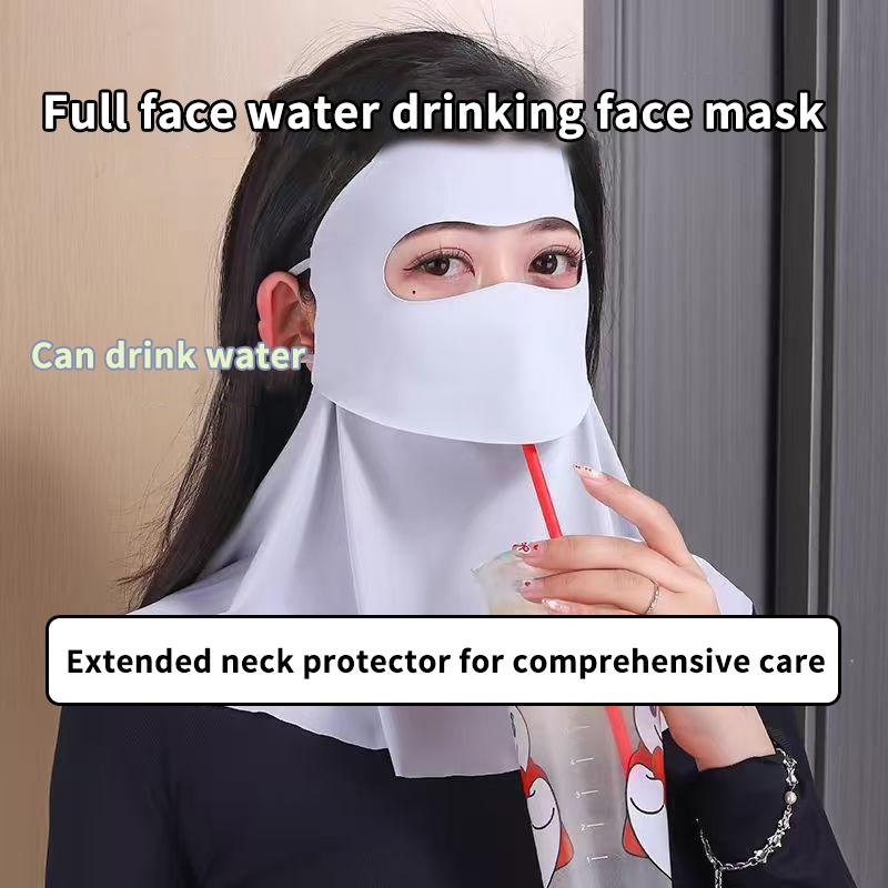 2026 New Fashion Ice Silk Sun  - Sports Mask Breathable incelemesi ve fiyatı