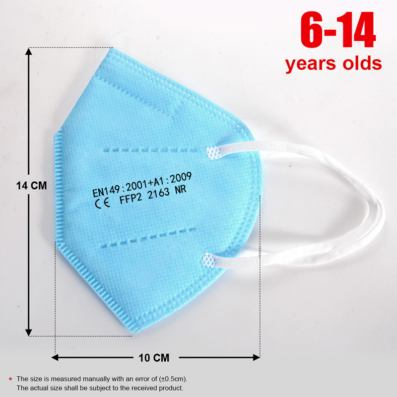 10-100pcs Kids KN95 Mask Child - Disposable Surgical Mask incelemesi ve fiyatı