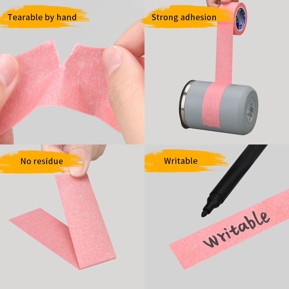 10m Pink Painters Tape 20m  Pa - Black Face Mask Pack incelemesi ve fiyatı