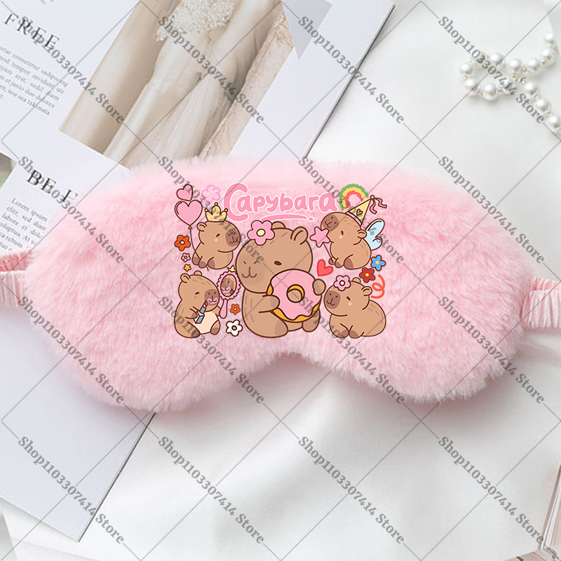 Capybara Girl Cartoon Sleep Ey - Kids Face Mask incelemesi ve fiyatı