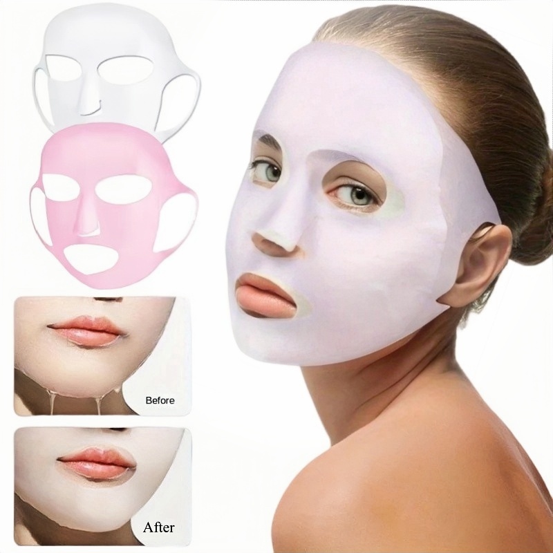 1/2PCS 3D Reusable Wrinkle Smo - Silicone Mask Bracket incelemesi ve fiyatı