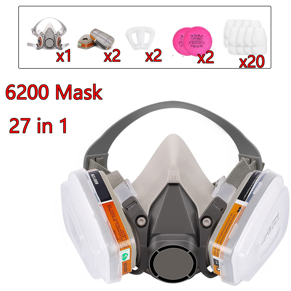 Gas Mask 6200 Set Vehicle Pain - Face Mask Storage Box incelemesi ve fiyatı