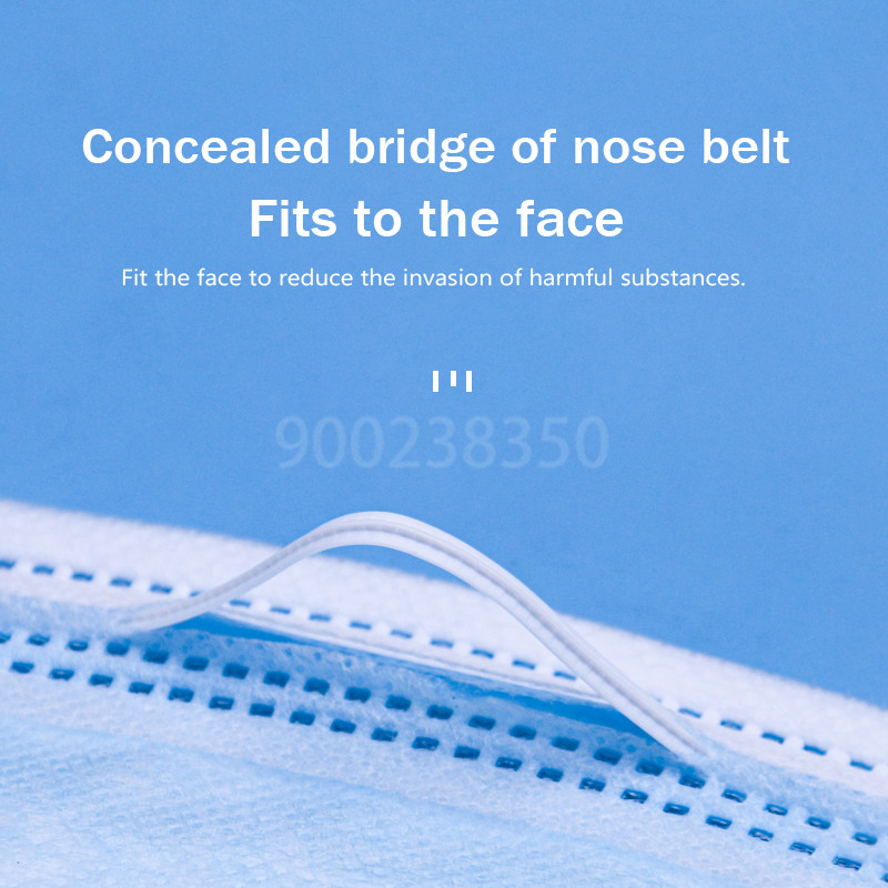 10-500pcs Disposable Adults in - Disposable Mask Blue incelemesi ve fiyatı
