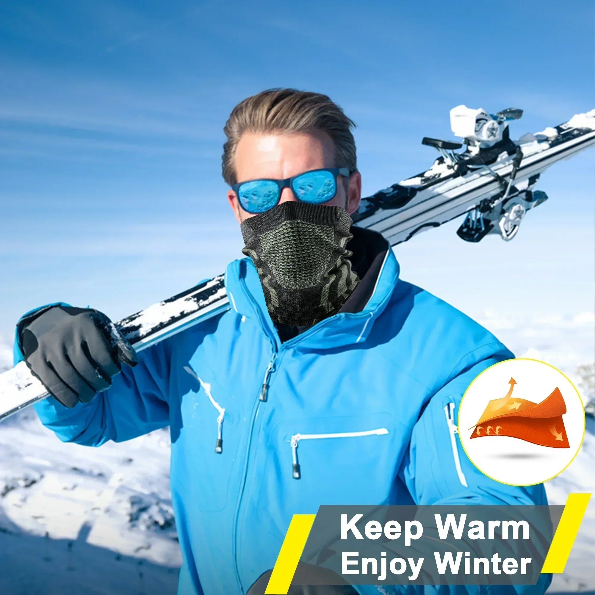 Winter Ring Tube Soft Bandana  - Sports Mask Breathable incelemesi ve fiyatı