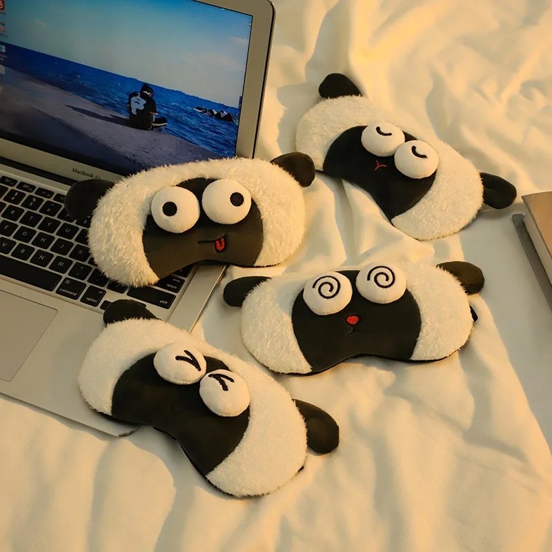 Cute Cartoon Lamb Funny Eye Ma - Kids Face Mask incelemesi ve fiyatı